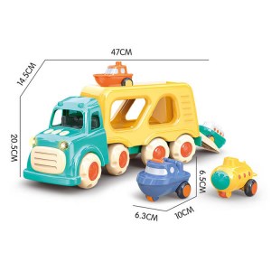 Carrier Truck Toy Vehicle with Light and Sounds